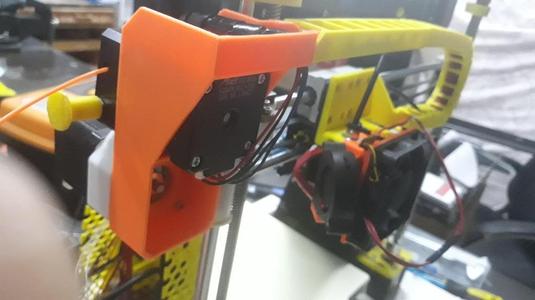 Anet A8 X Axis Bowden Mount With Cable Chain