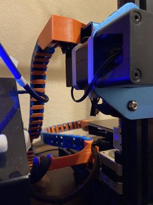 CR-10 V3 Cable Chain Brackets for Z & Heat Bed Cables