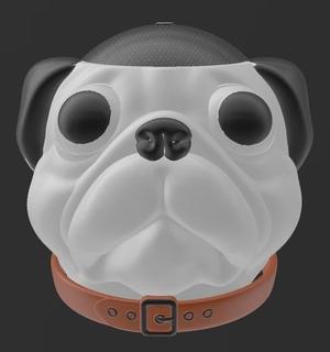 Suporte Alexa Echo Dot 4a e 5a Geração Pug Dog