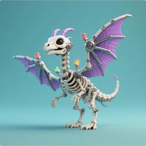 skeleton dinosaur