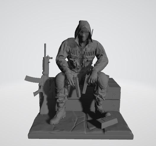 Stone Sable Faceless - BO6 COD