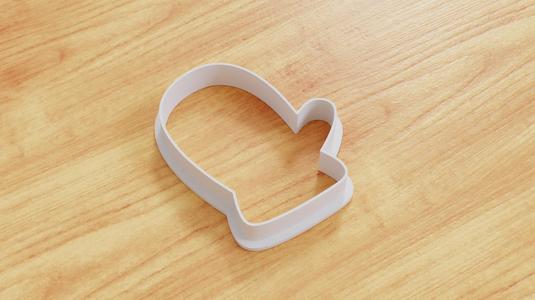 Christmas Mitten Cookie Cutter (Multiple Sizes Available)