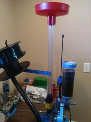 XL650 adapter for Lee Funnel Case Collator