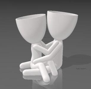 Colorless couple