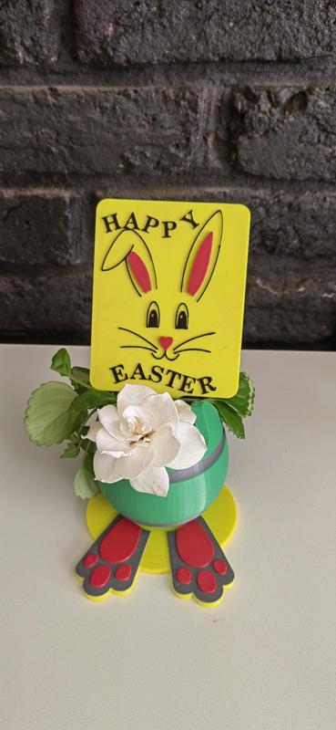 Easter-Themed 3D Printed Planter & Gift Set