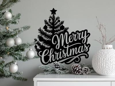 Merry Christmas Wall Art