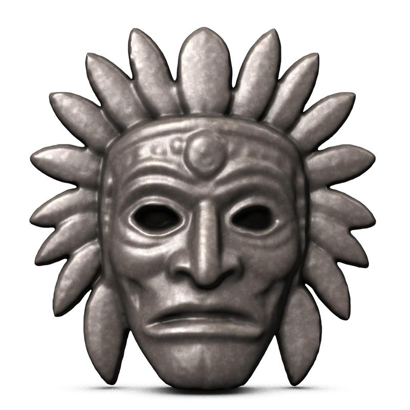 Native American Mask 11
