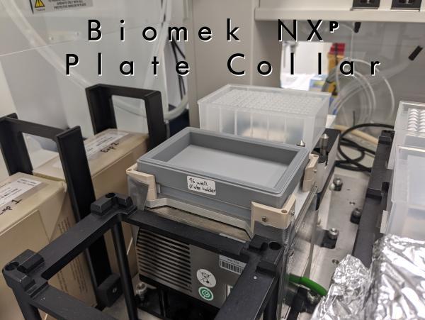 Plate collar for Biomek NXᴾ