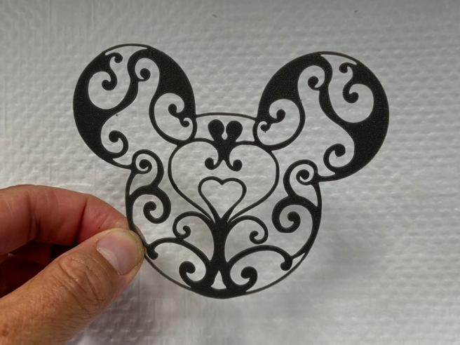Decor Mickey silhouette art - Disney
