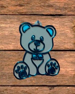 bear keychain