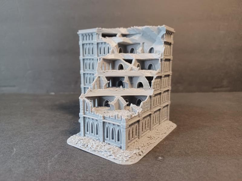 Gothic Ruined Building 80