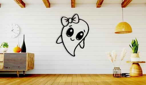 Halloween Cute Ghost wall art