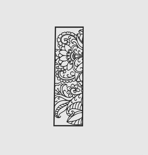 BookMark Flowers and Leaf