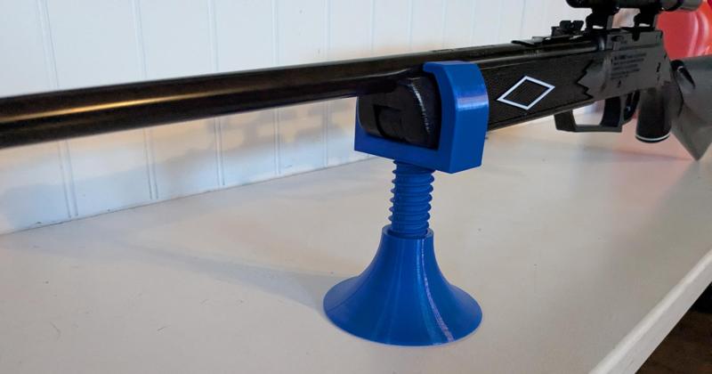 Daisy 880 Powerline BB gun mount for calibration