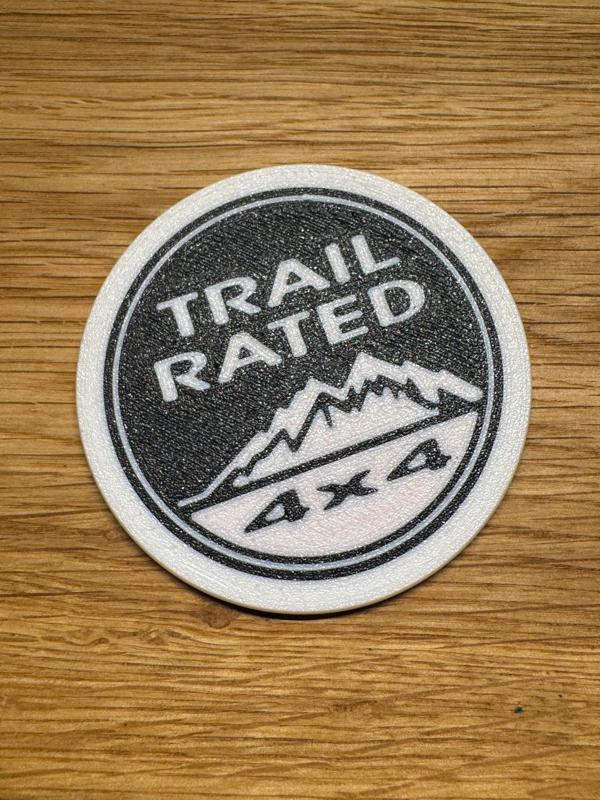 Jeep trail rated magnet