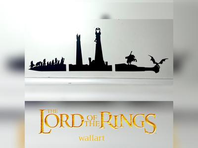 Lord of the Rings Tripartite Wall Art