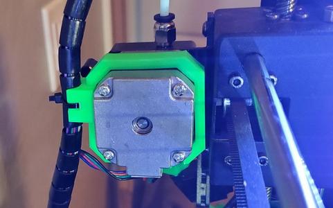 Anycubic i3 Mega Extruder Motor Cable Holder remix
