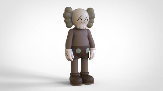 standing KAWS