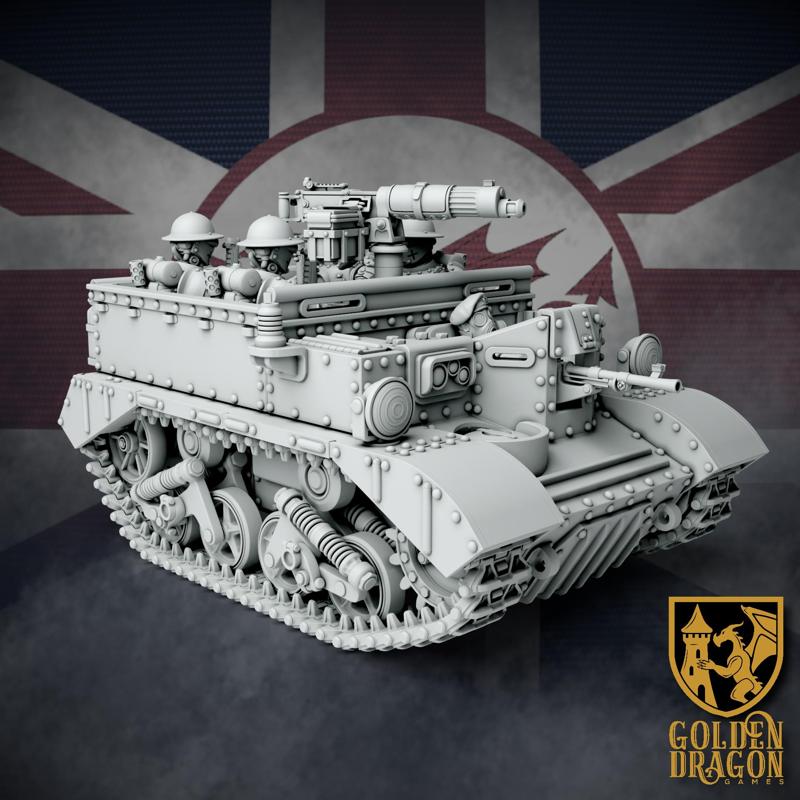 British Empire - Universal Carrier Mk. XI, "Kay" & "Draig"