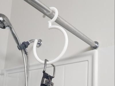 Open Hoop Hanger : for belts, scarves, etc. 