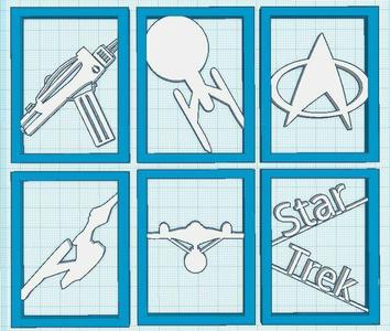 Holiday Lantern - Star Trek Panels
