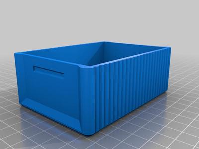 Storage Box, Playing Card, 3.55x2.55x1.425in