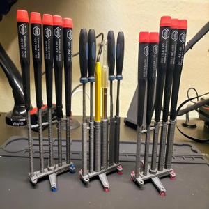 Tool Caddies. They lay flat, stand up, and interlock.