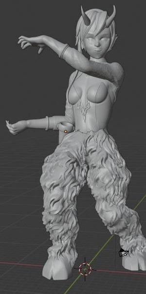 Satyr Female Spellcaster