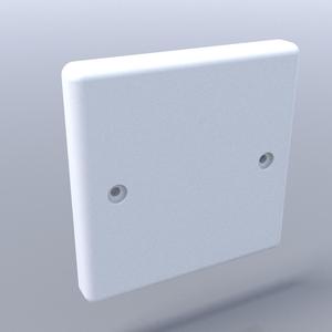 UK Wall Socket Blank