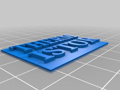 Storage Box Plates