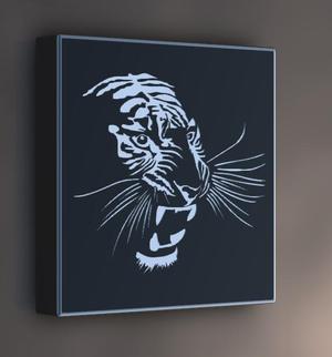 Tiger" lamp