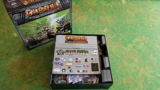 Clank! In Space Organizer (incl. Apocalypse, Cyber Station 11, and Pulsarcade expansions)