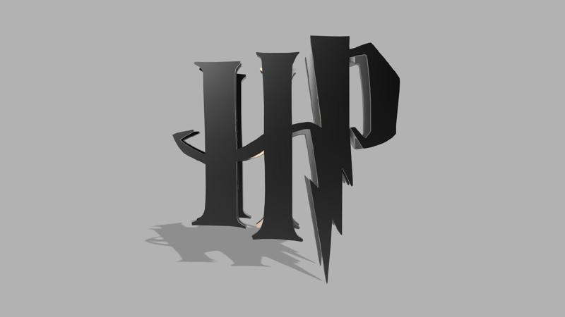 Harry Potter Flip Text Deathly Hallows