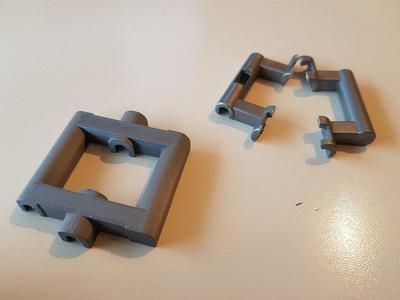 Bruder front loader deflection