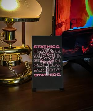 Stathicc. Hueforge House Decor Wall Mount