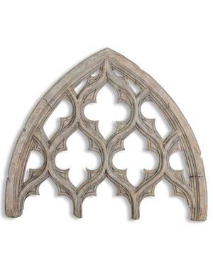 Gothic Window in Ruins
