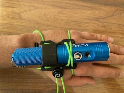 Archon V10S + D10S Bungeehalter Tauchen Scuba
