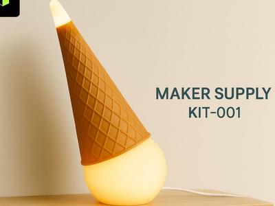 Ice Cream Lamp  Designed for LED Kit 001