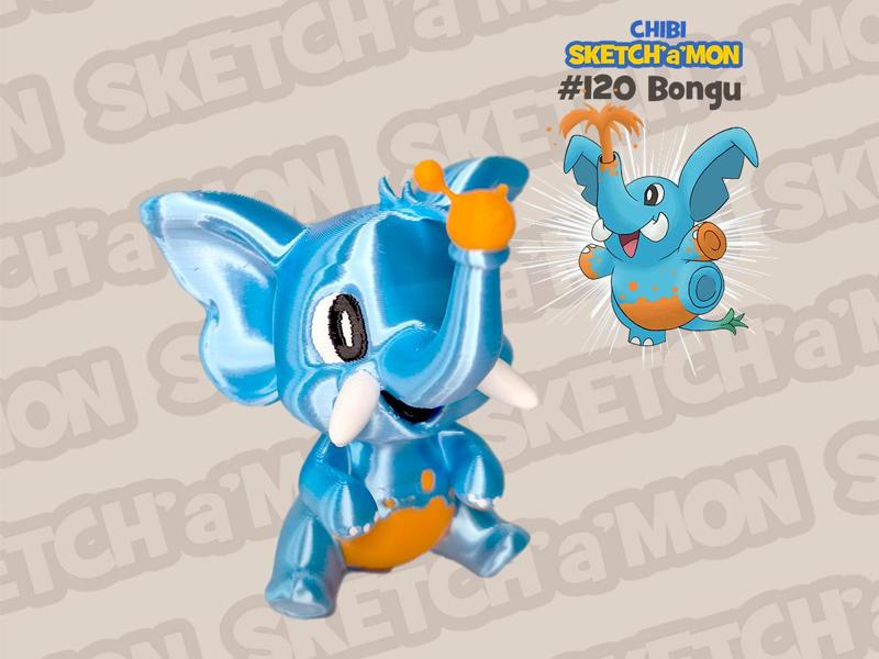 Cute Elephant mascot (Bongu from Sketchamon)