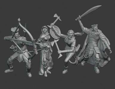 Human Remixes of my Characters