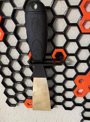 HoneyComb Storage: Spatula holder