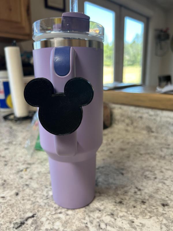 Mouse Head Stanley Clip Charm