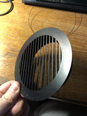 Ventilation grille garage diameter 100mm / Lüftungsgitter Garage Durchmesser 100mm