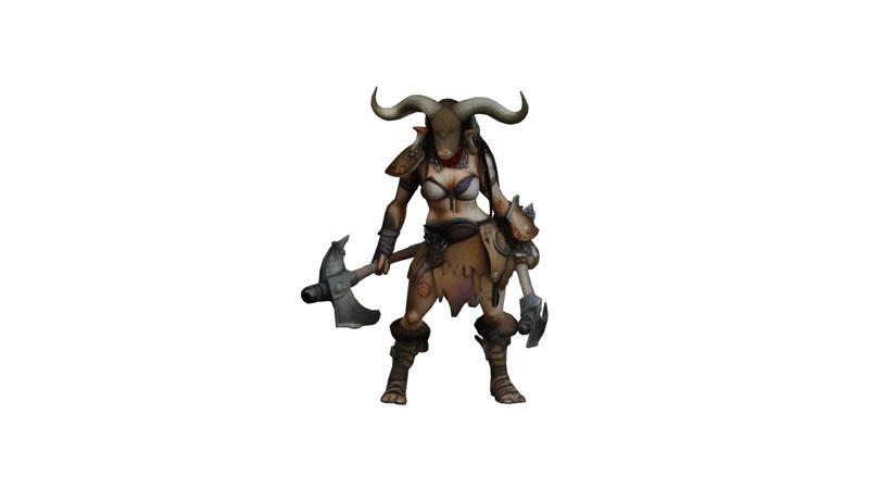Female Minotaur