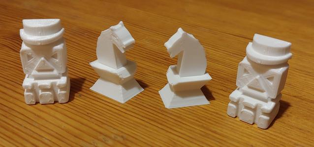 Spare Exotic Chess Figures