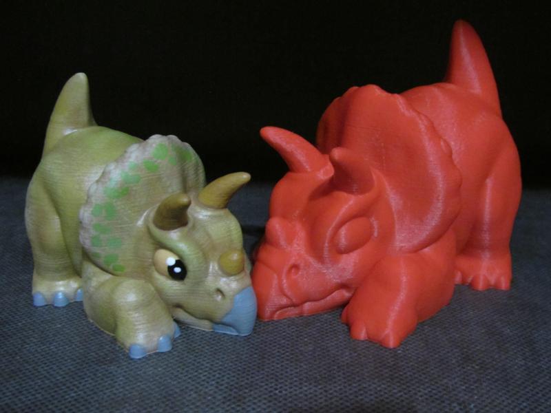 Torosaurus (Easy print no support)