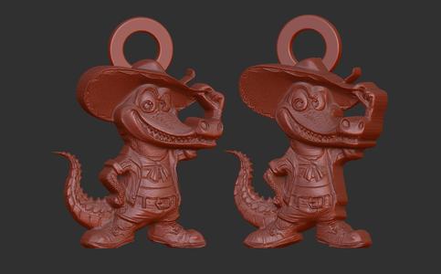 cartoon crocodile