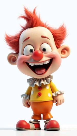 Cartoon clown
