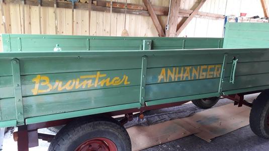 Brantner Anhänger LOGO Schablone