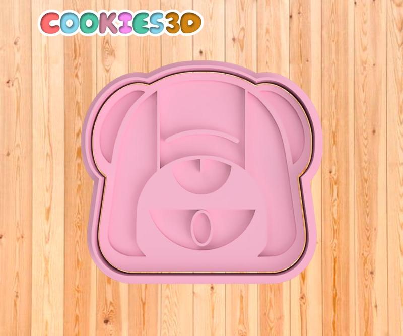 Brawl stars Leon cookie and dough cutter - cookies cutter